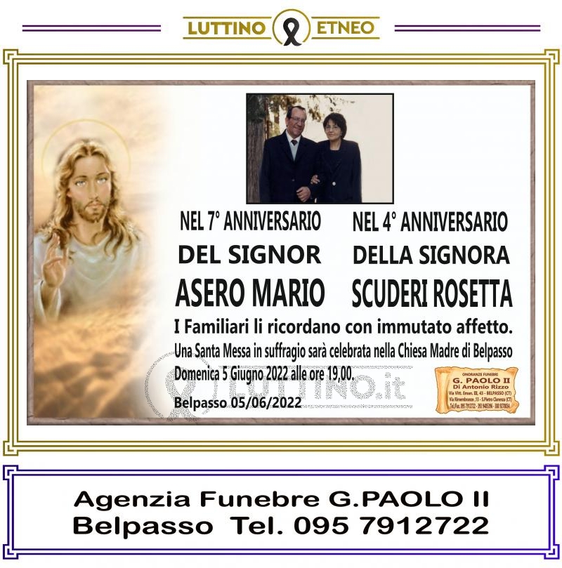 Rosetta Scuderi  Mario Asero 